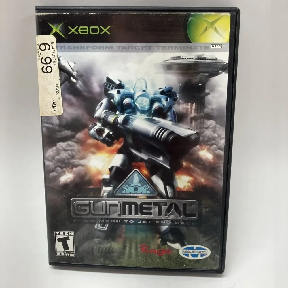 Gun Metal Microsoft Xbox 2002